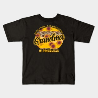 Peronalized Being A Great Grandma Is Priceless Kids T-Shirt